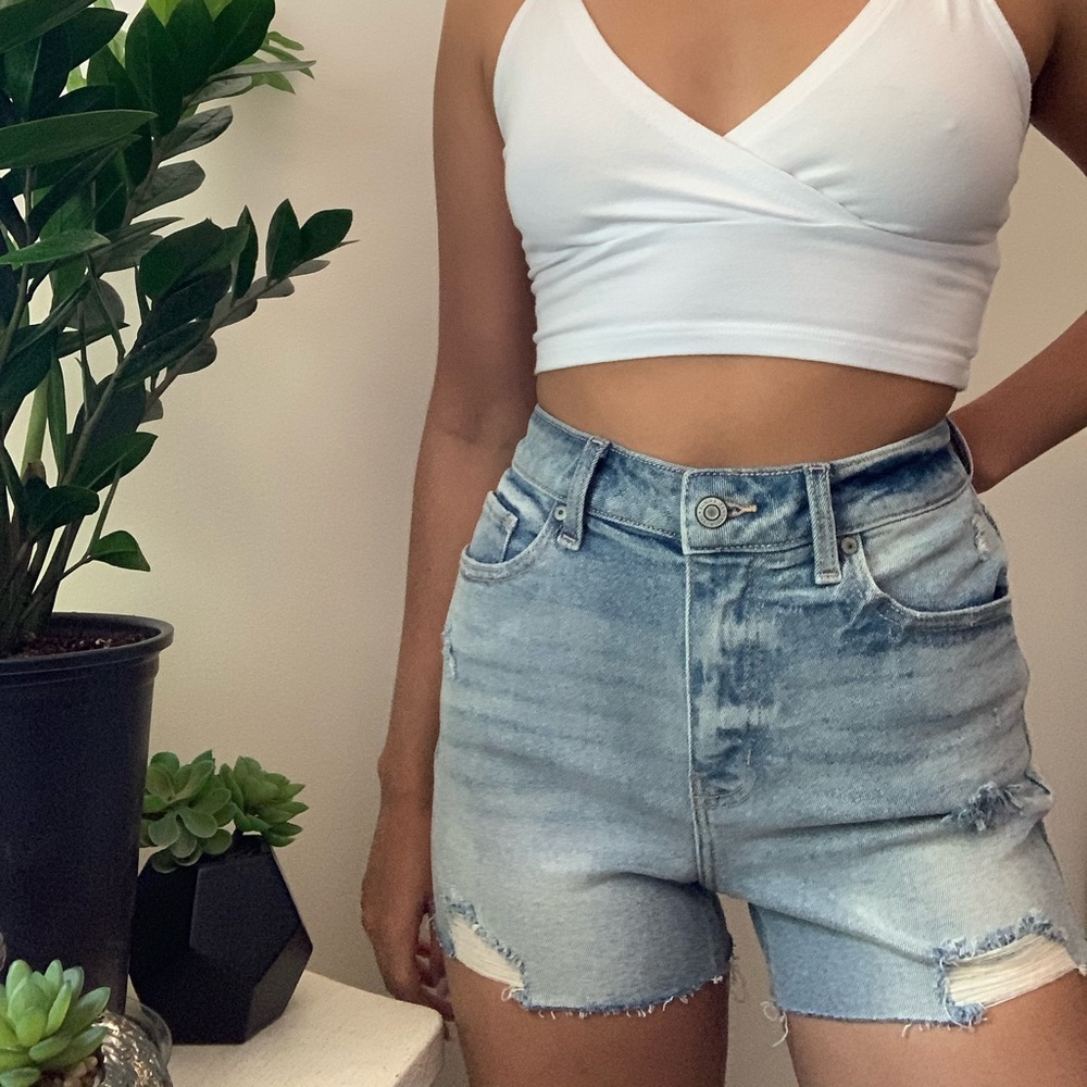 SUPER SOFT DENIM SHORTS